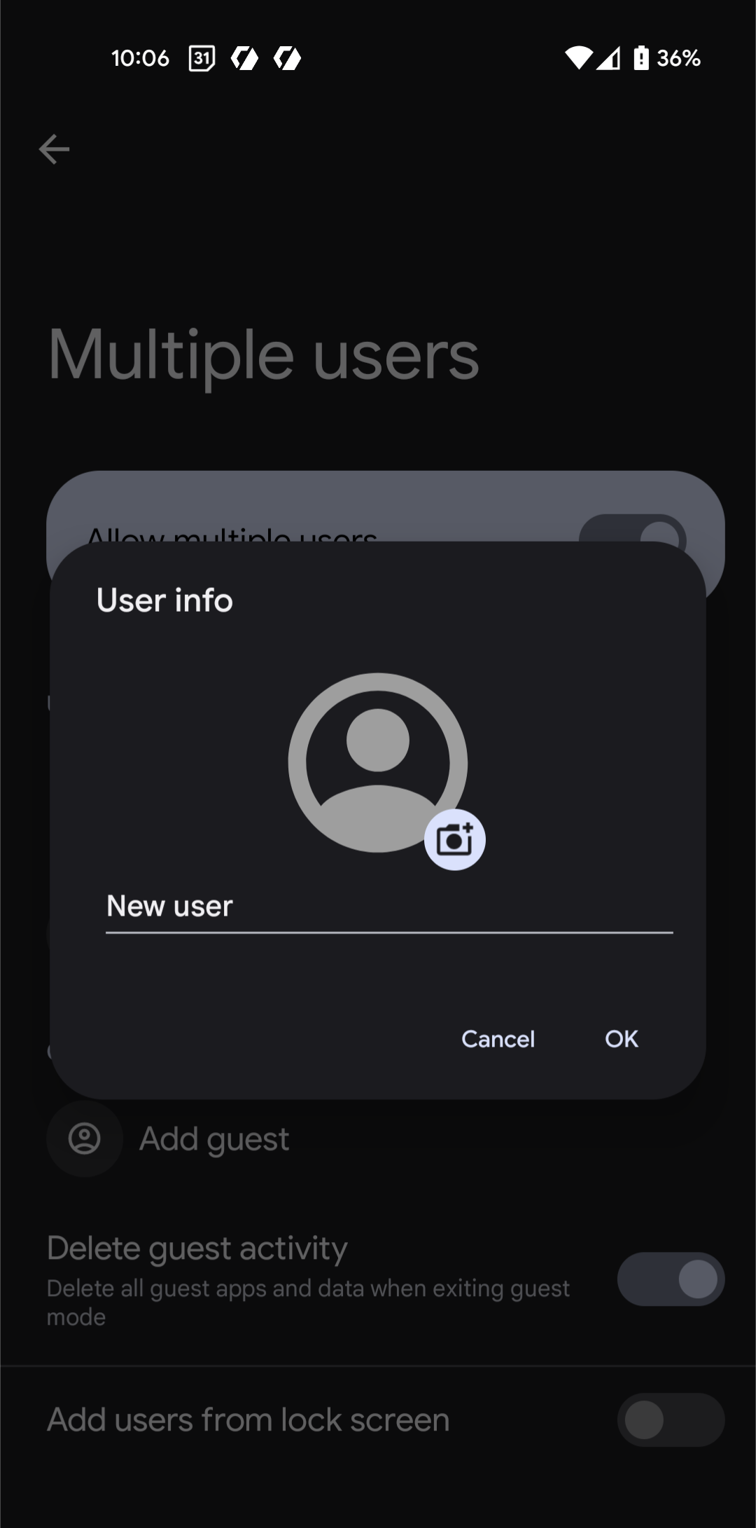 Redamp.io | Adding user in Android device