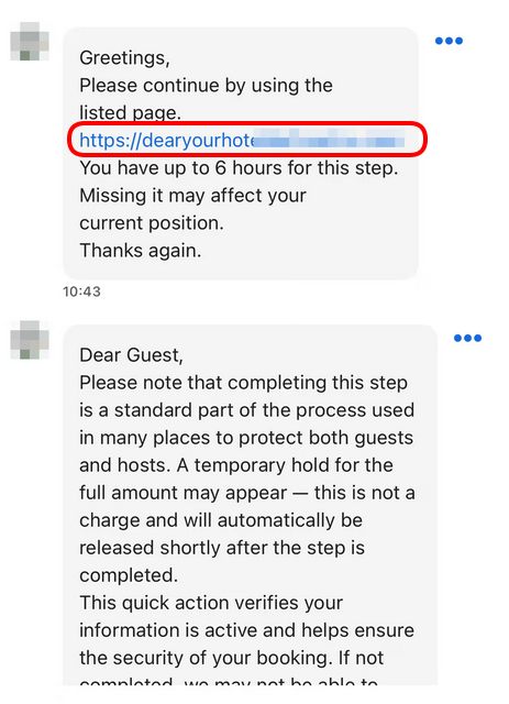 Redamp.io | Booking.com scams