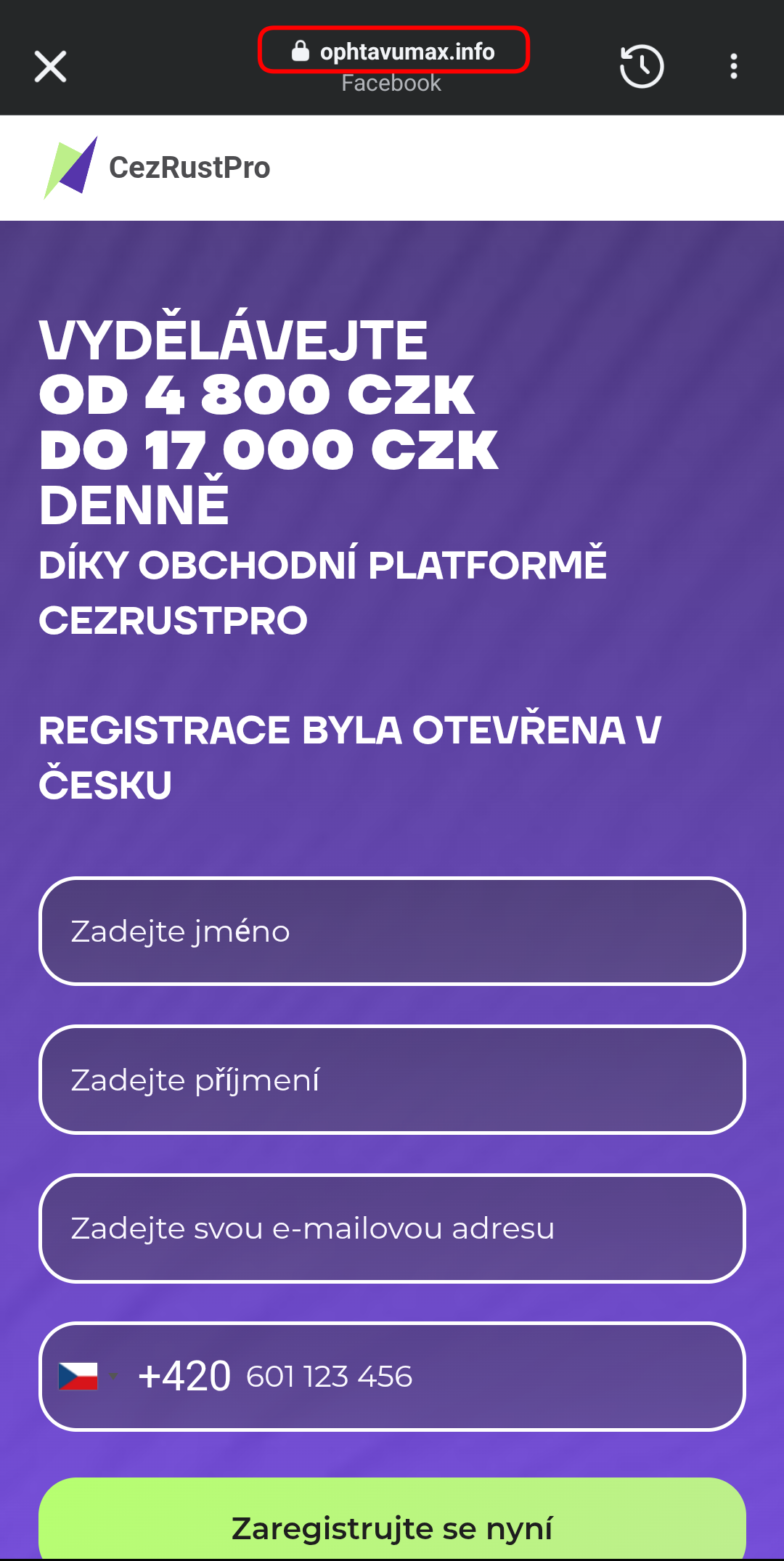 Redamp.io | Investment Scams on Facebook