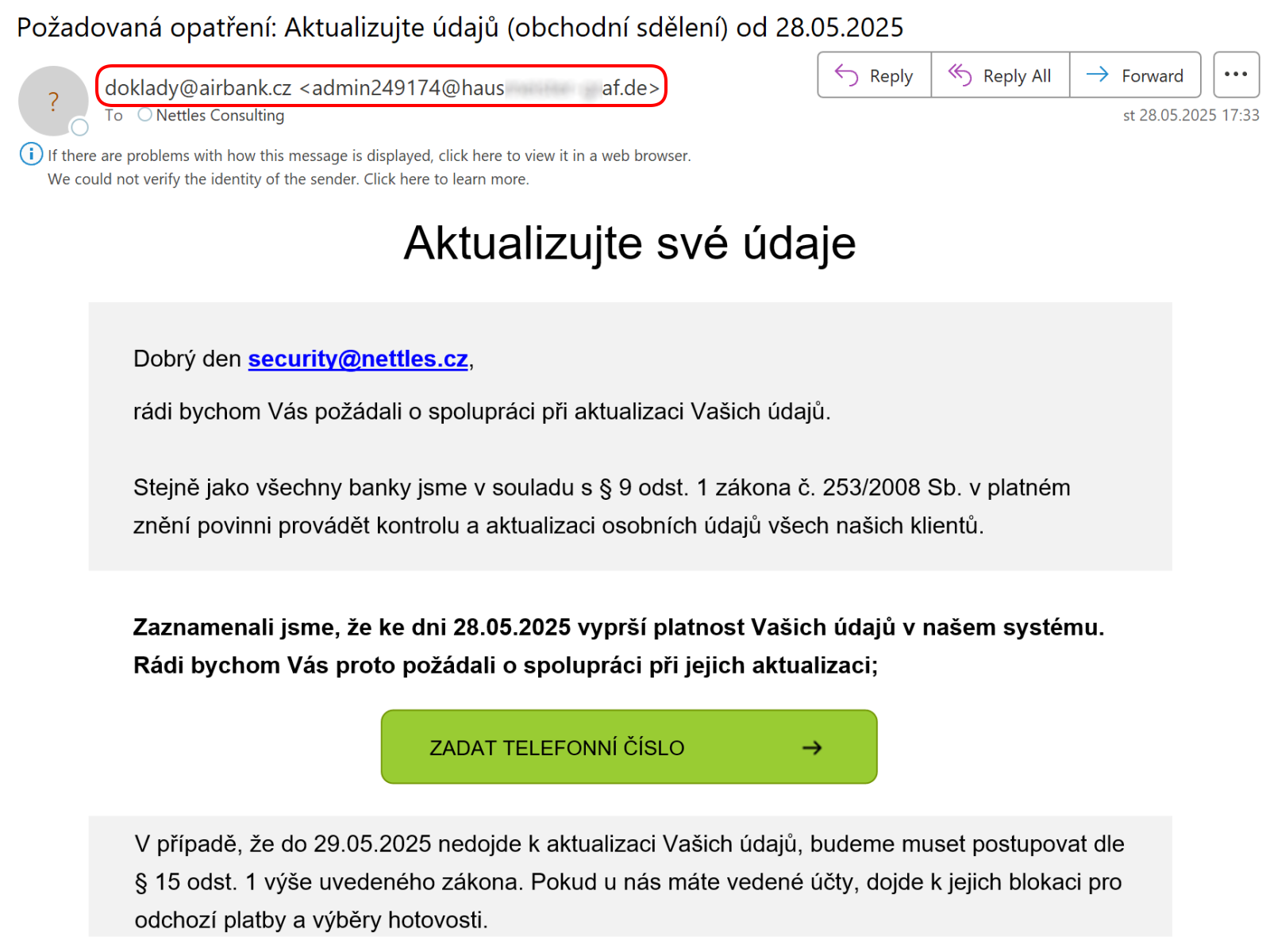 Redamp.io | Phishing Campaign Targets Outlook Users