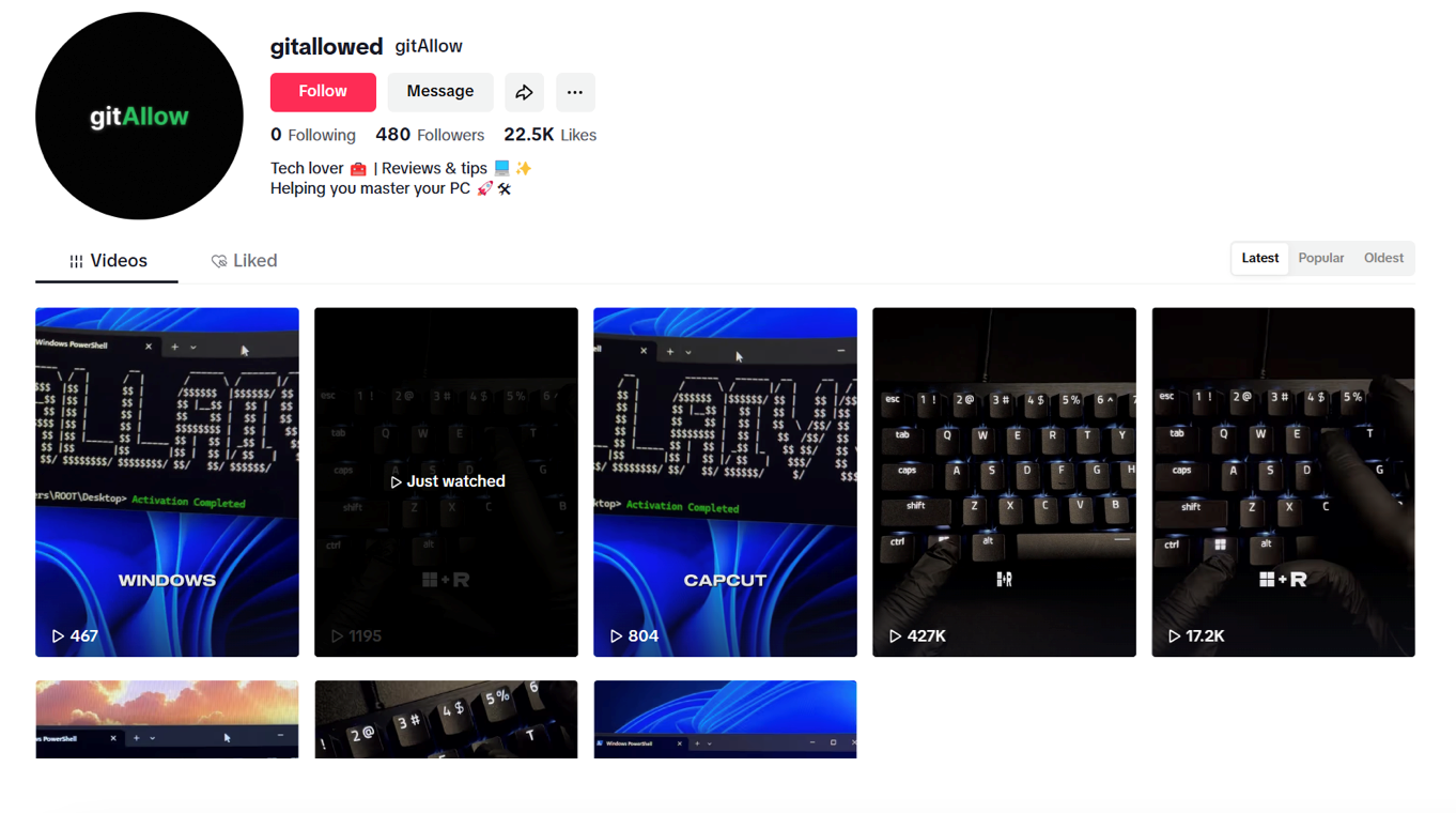 Redamp.io | TikTok Malware