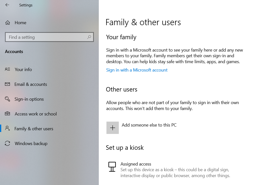 Redamp.io | Adding account in Windows