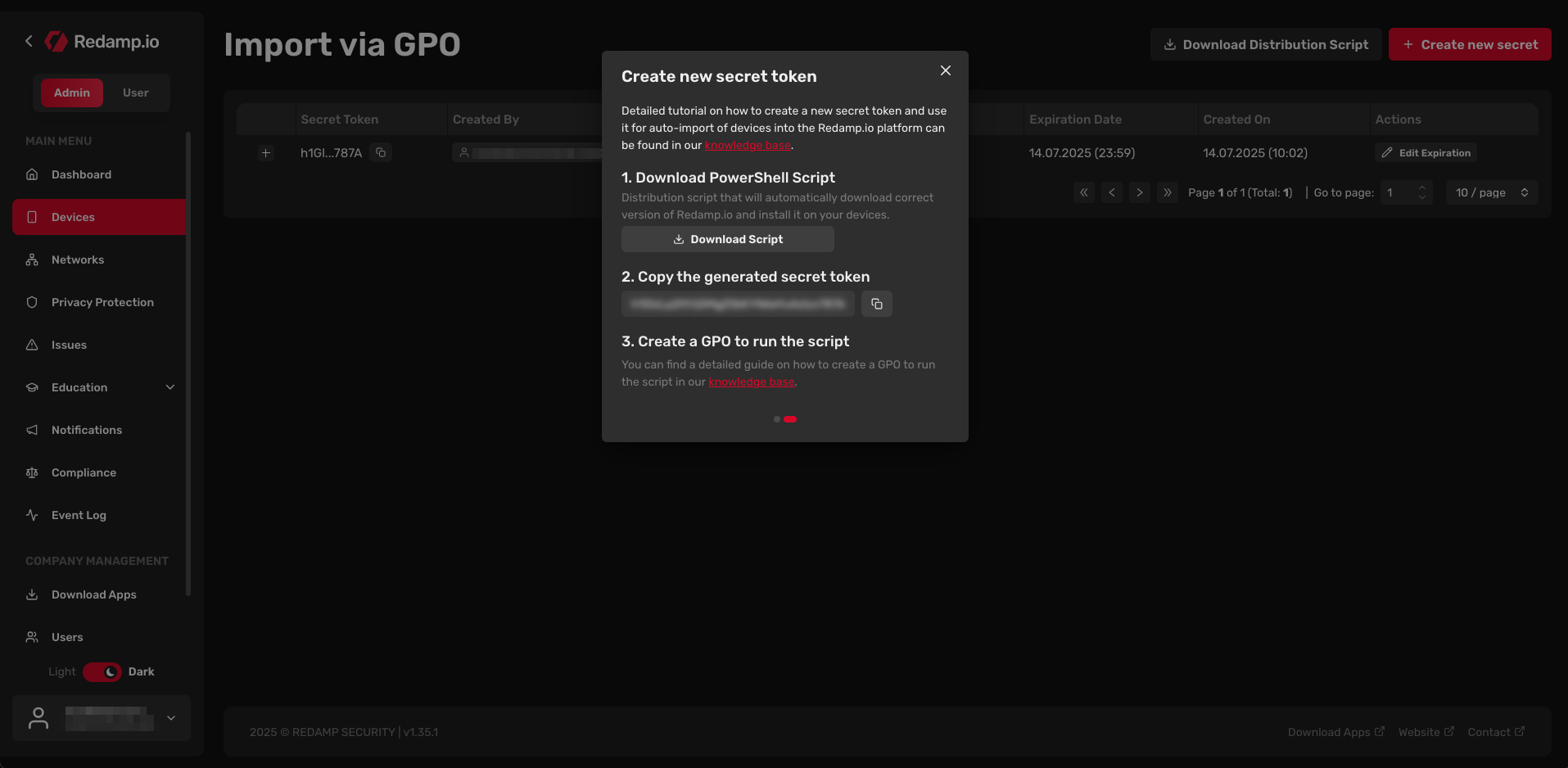 Redamp.io | Follow instructions